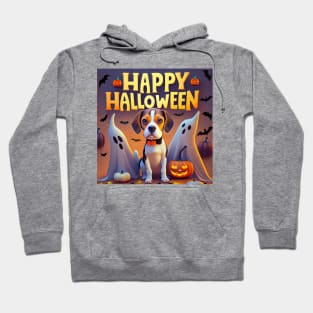 Beagle Happy Halloween Hoodie